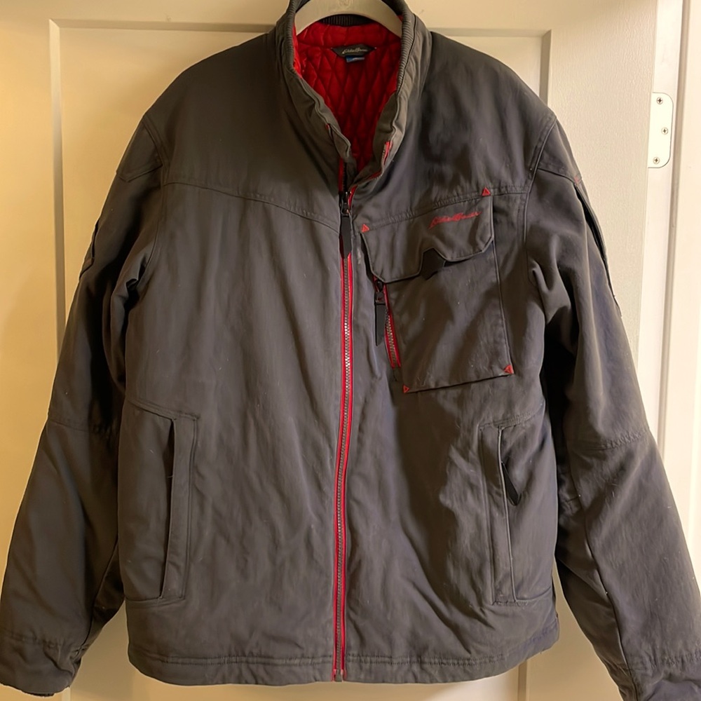 Winter Eddie Bauer First Ascent Mountain Ops Men Jacket Water Resistant Down Fil
